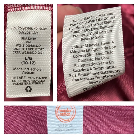 Red Crushed Velvet Dress Large - Picture 10 of 11